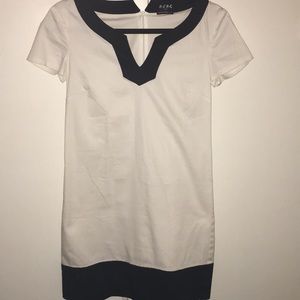 BCBG Paris White/Black Dress